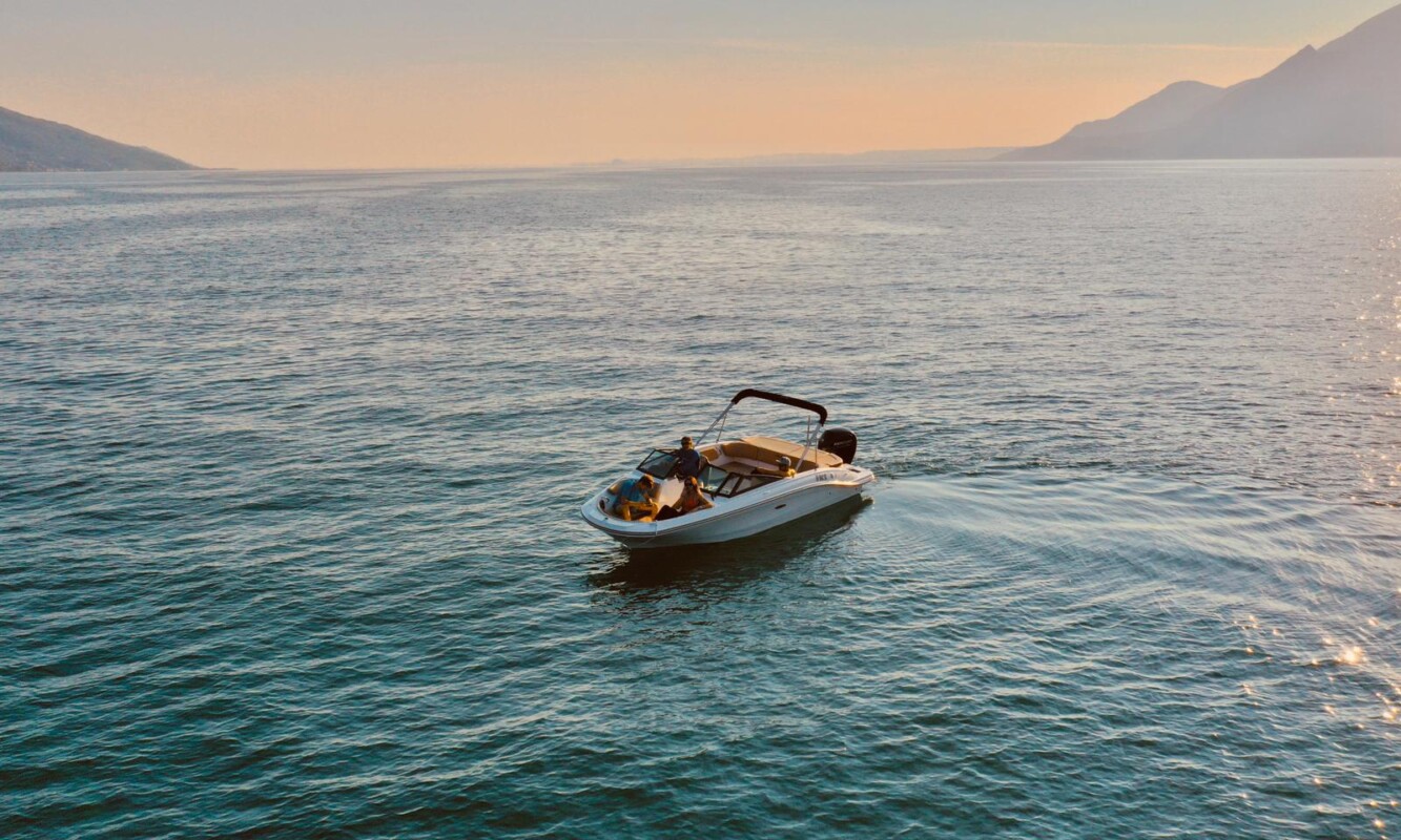 Nolewggio Barca a Motore Sea Ray 210 al Lago di Garda